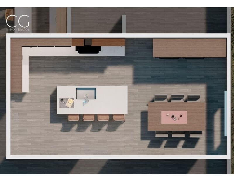 Cocina pequeña