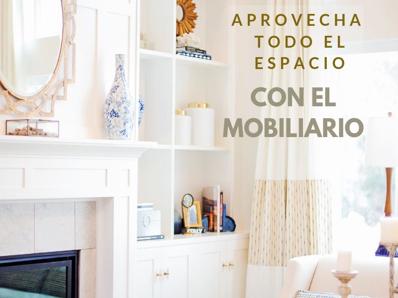 Decorar espacios pequeños.
