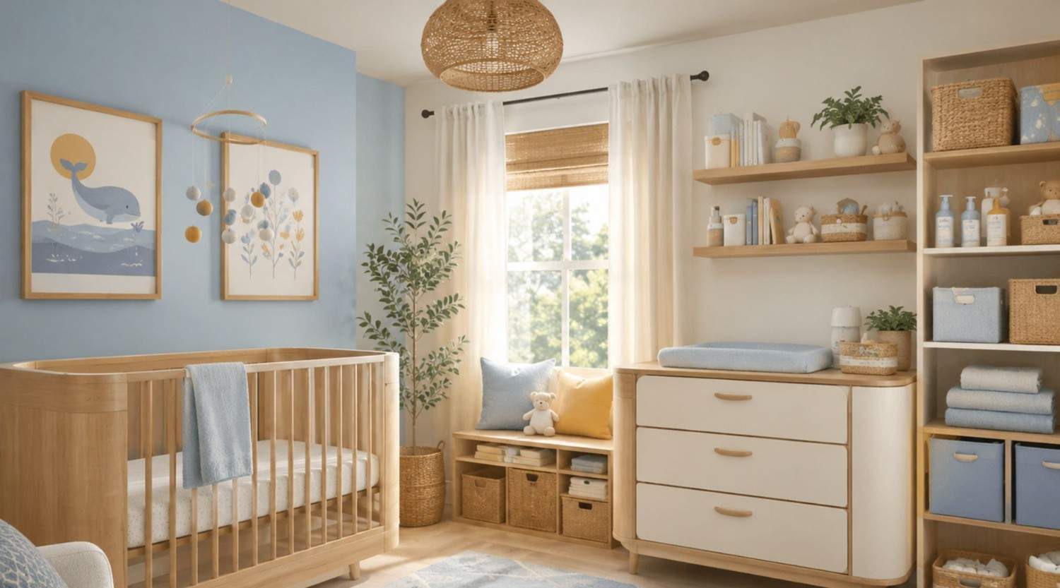 decoración cuarto bebé