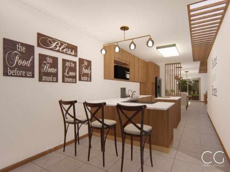 Cocina pequeña
