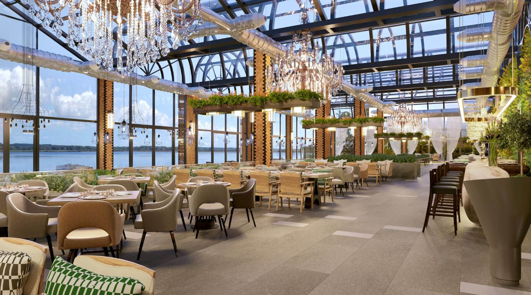 Diseño de Interiores Restaurantes.