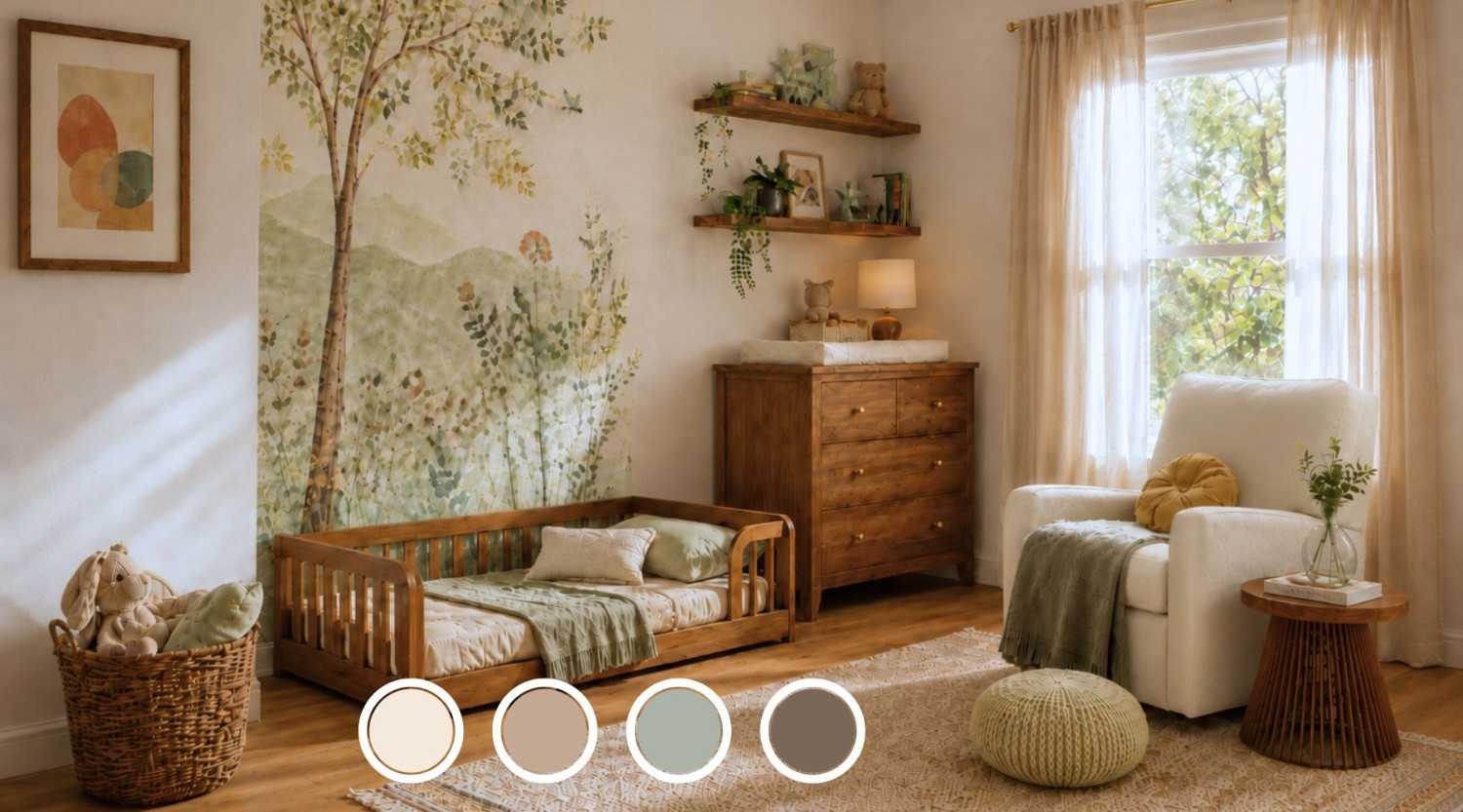 decoración cuarto bebé